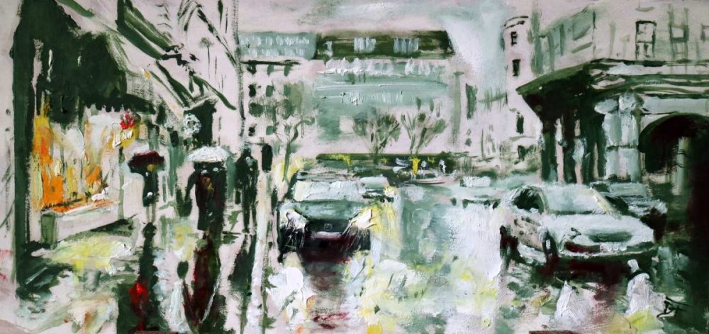 <br>Rain in Vienna<br>Regen in Wien